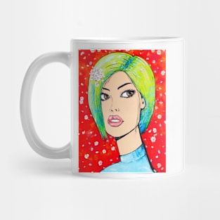 Japanese Girl Mug